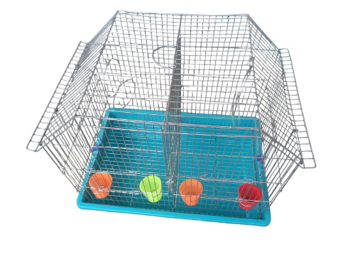 Jaula para perico galvanizado grande - bandeja grande plastico